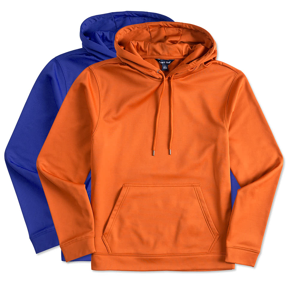 Custom orange online hoodie