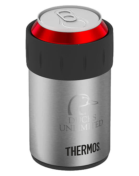12 oz. Thermos Double Wall Stainless Steel Can Insulator