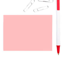 3M Post-it® Note- 4" x 3" - 50 sheets/pad - Color: Pink