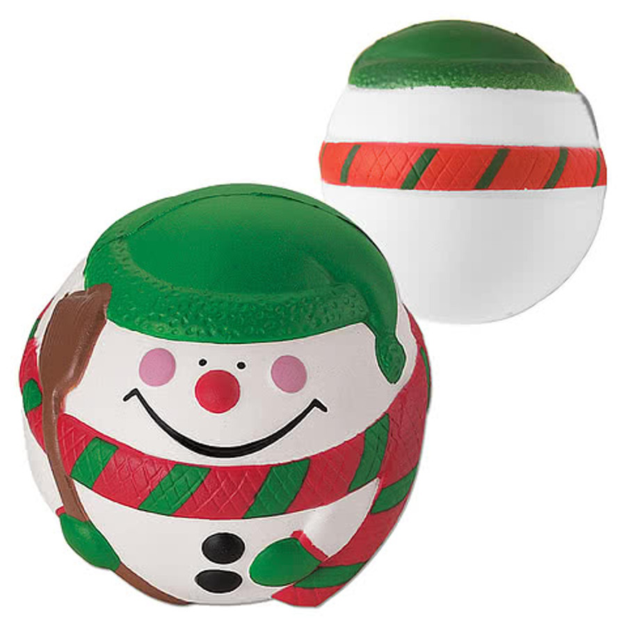 Snowman Ball Stress Reliever