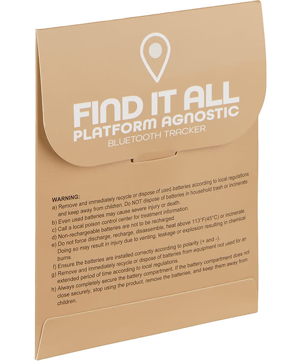 Find it All Platform Agnostic Bluetooth Item Tracker