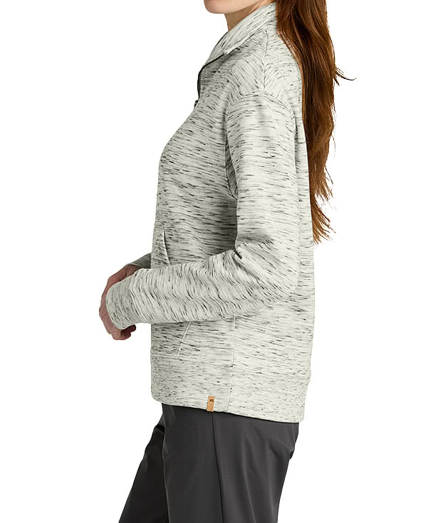 Tentree Women’s Space Dye Fleece Quarter Zip Sweatshirt