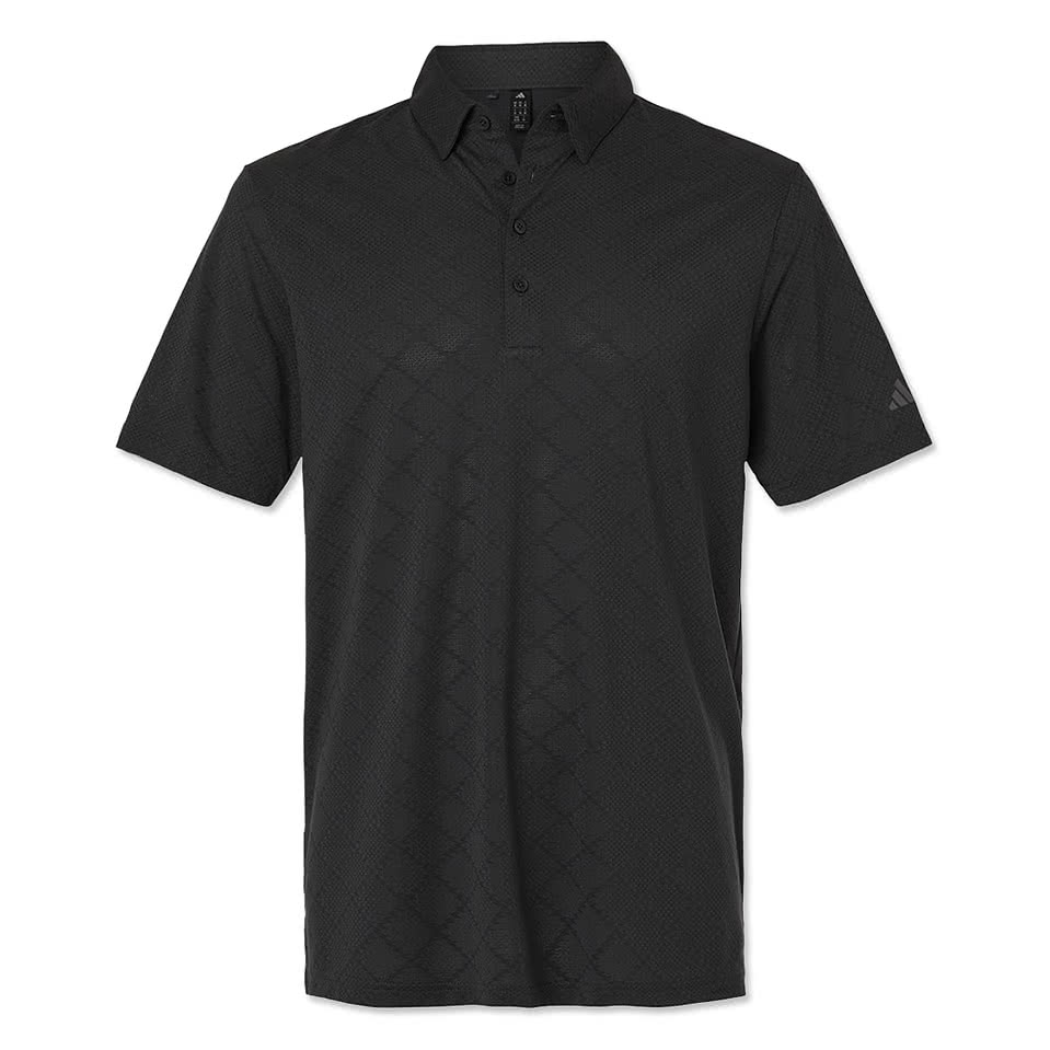 Adidas Ultimate365 Recycled Jacquard Performance Polo