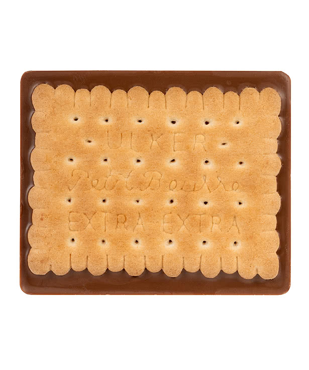 Laser Engraved Chocolate Rectangle Cookie