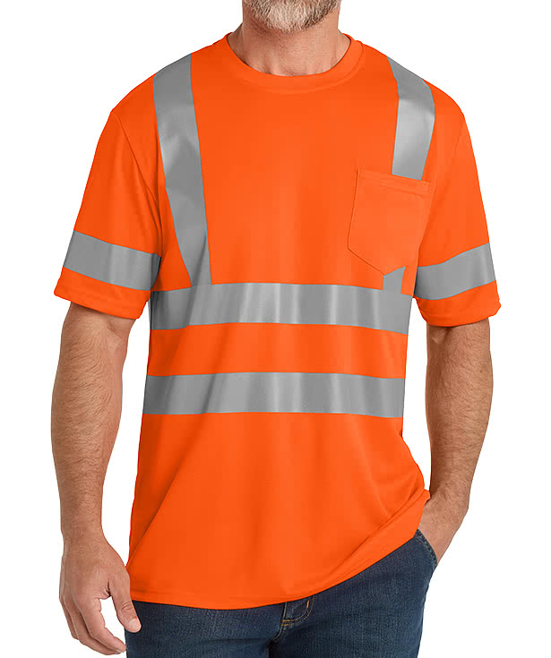 CornerStone Class 3 Mesh Safety Pocket T-shirt