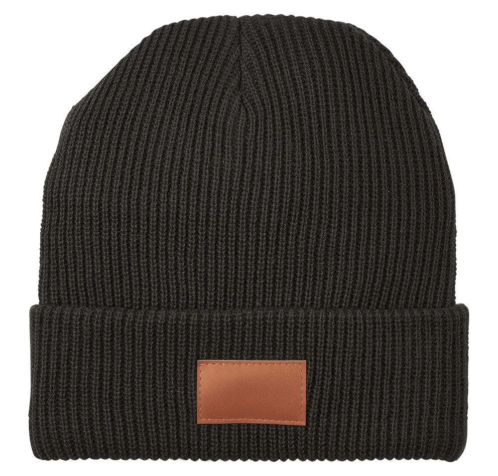 Cuffed Rib Knit Beanie-default