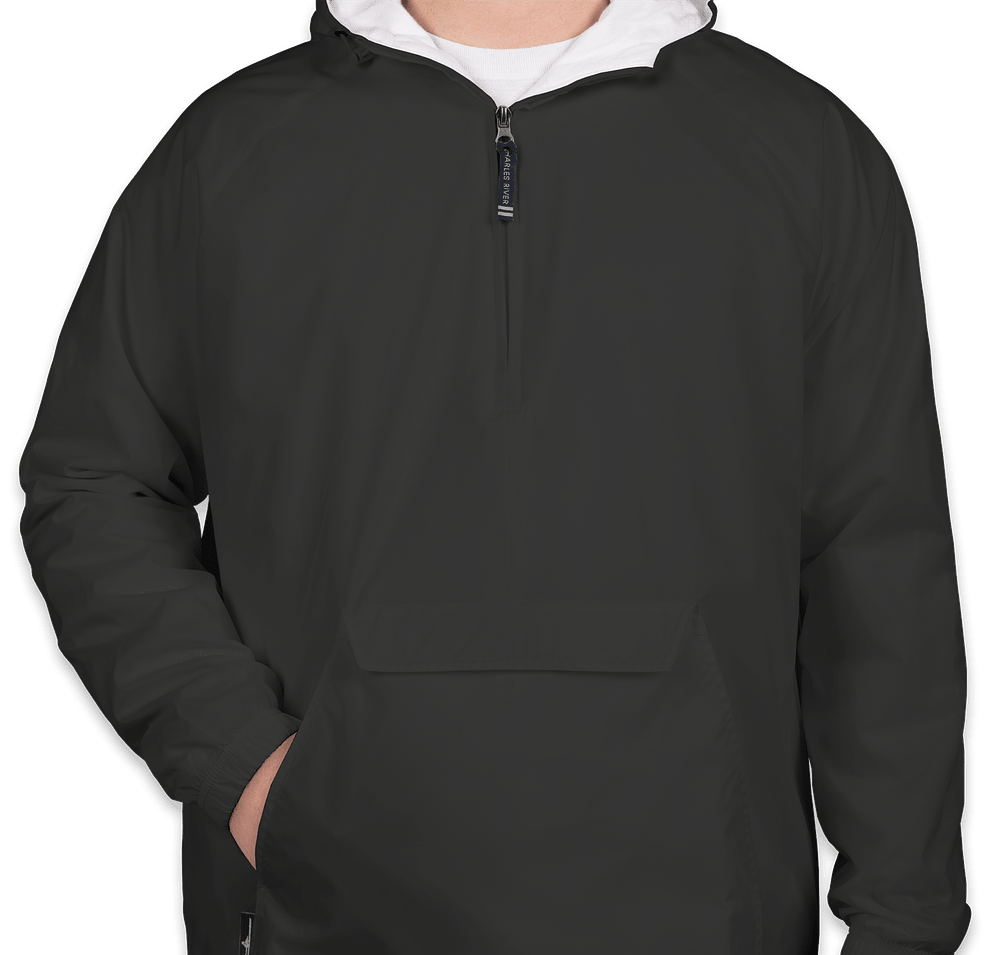 Charles River Classic Hooded Packable Anorak-default