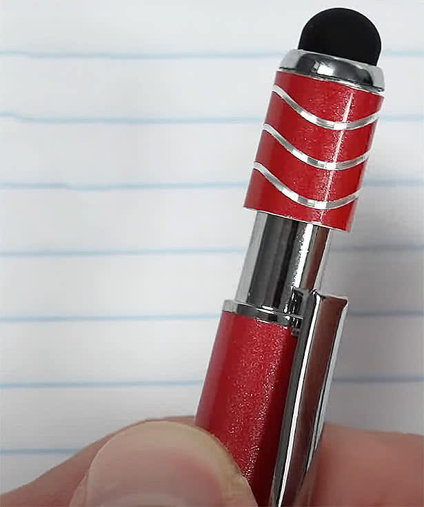 Spin Top Stylus Pen (black ink)