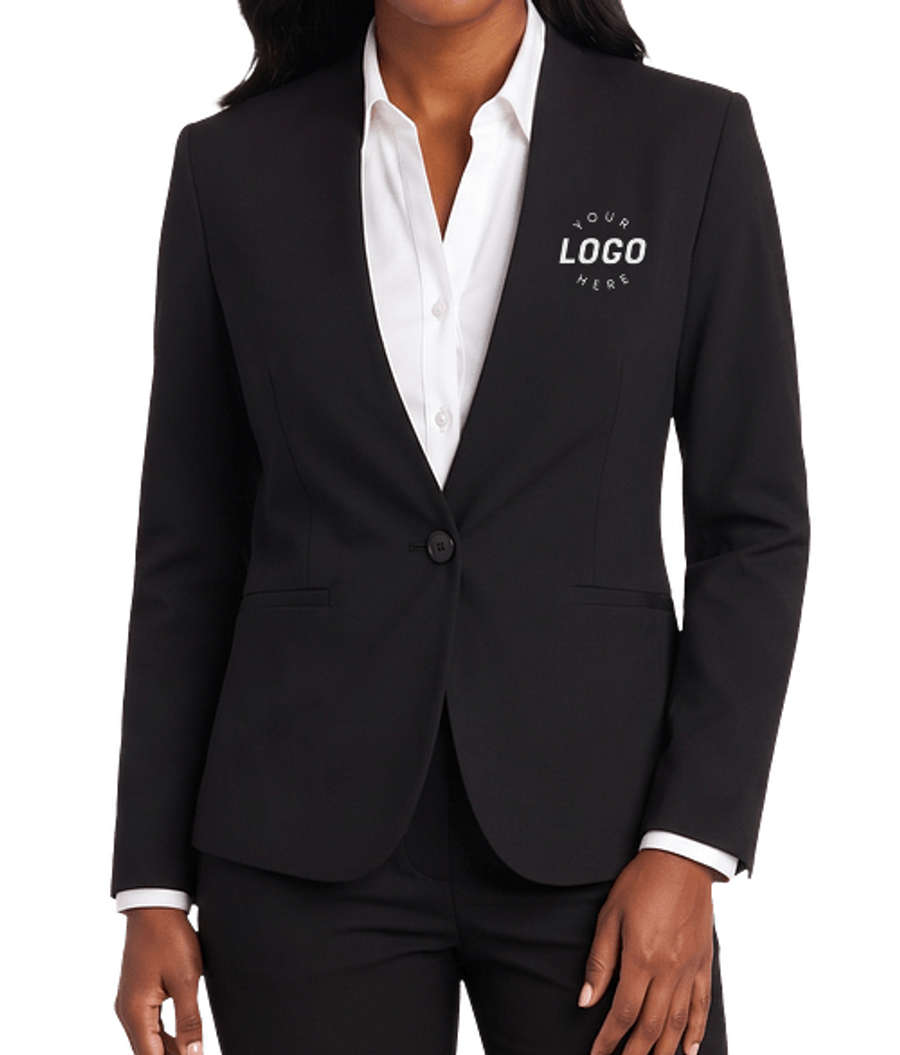 Edwards Women's Point Grey Recycled Blazer in Black