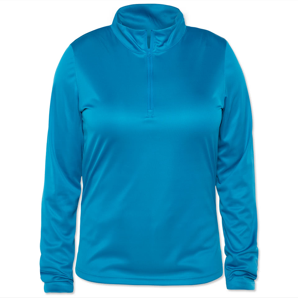 Clique by Cutter & Buck Women's Spin Eco Half Zip Performance Shirt