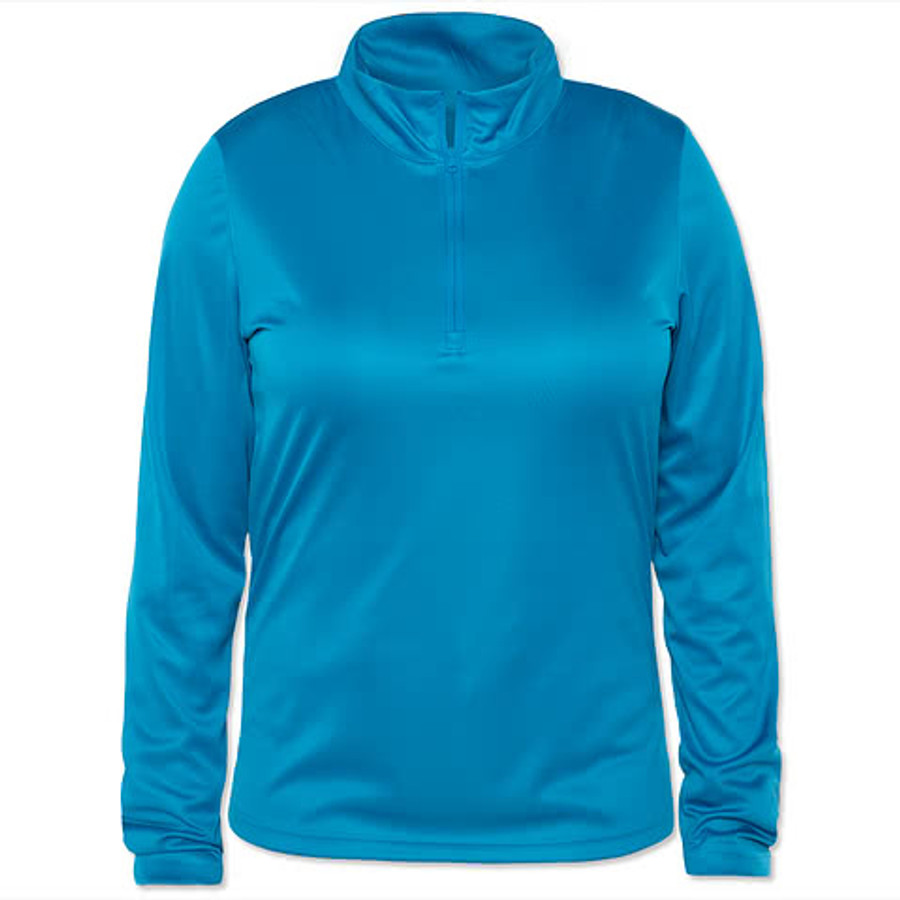 Clique by Cutter & Buck Women's Spin Eco Half Zip Performance Shirt
