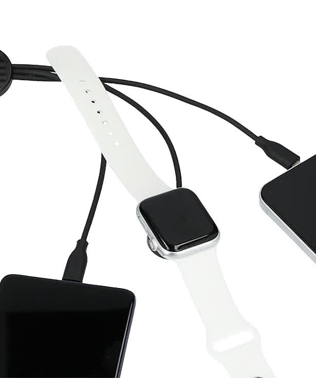 5-in-1 Long Charging Cable with iWatch Charger