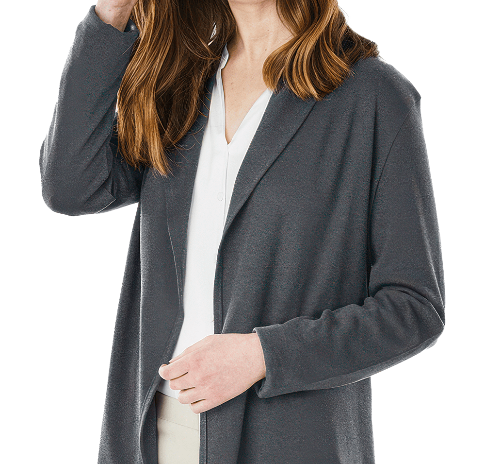 Charles River Women's Supima Cotton Open Cardigan-default
