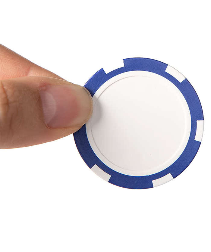 Full Color Six Stripe Poker Chip