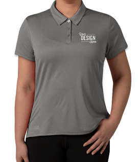 Adidas Women's Heather Performance Polo
