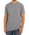American Apparel Tri-Blend Crewneck Track T-shirt 