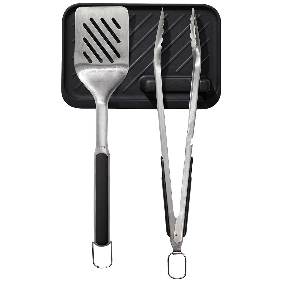 Laser Engraved OXO Good Grips 3-Piece Grilling Tool Set