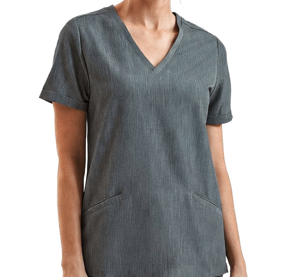 Onna Women’s Invincible Recycled Stretch V-Neck Scrub Top-default