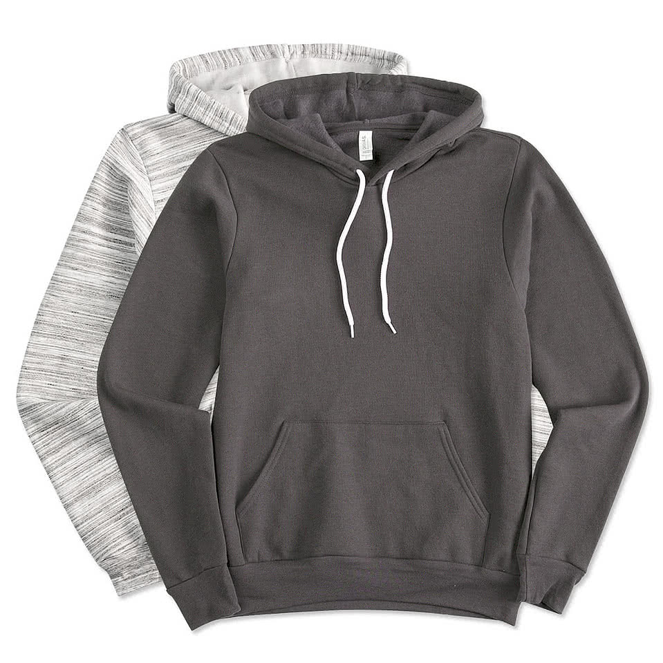 Embroidered Bella + Canvas Ultra Soft Pullover Hoodie