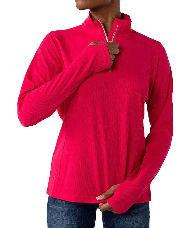 Sport-Tek Women's Sport-Wick Quarter Zip Performance Pullover