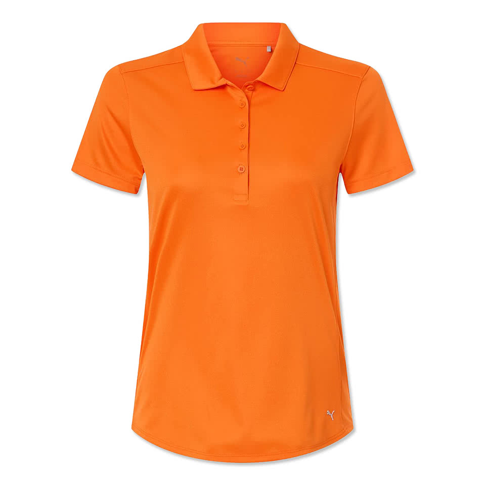 Puma Golf Women's Pure 2.0 Recycled UPF 40+ Performance Polo - Printed