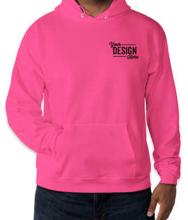 Embroidered Hanes EcoSmart 50/50 Pullover Hoodie