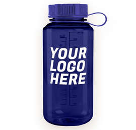 32 oz. Polycarbonate Water Bottle - Color: Blue