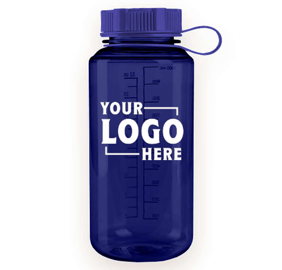 32 oz. Polycarbonate Water Bottle in Blue