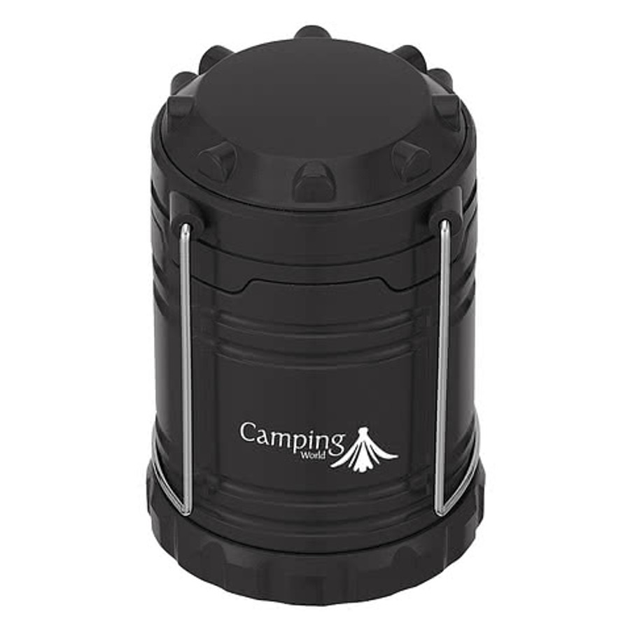 COB Adjustable Brightness Pop-Up Lantern in Black