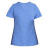 Barco One Women's Pulse Recycled V-Neck Scrub Top - Embroidered