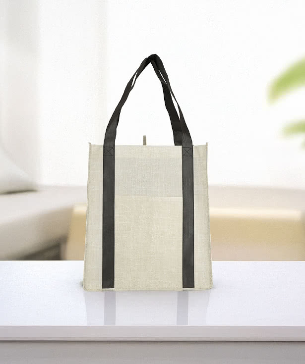 Neptune Recycled Non-Woven Grocery Tote Bag
