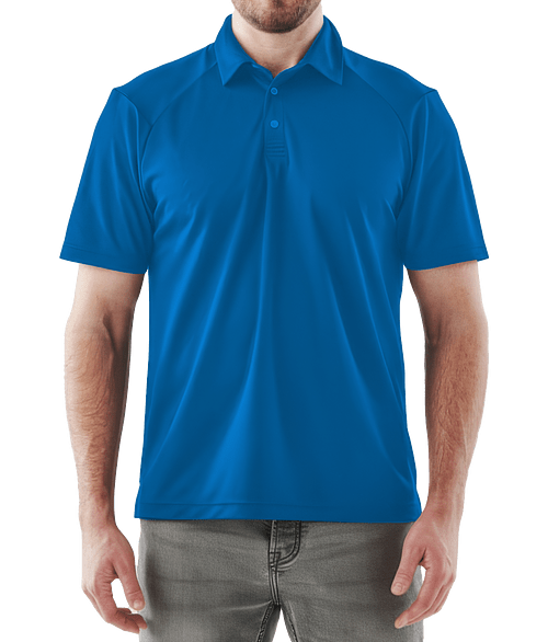 Stormtech Milano Sports UPF 50+ Performance Polo in Azure Blue