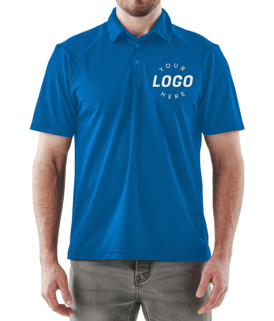 Stormtech Milano Sports UPF 50+ Performance Polo in Azure Blue