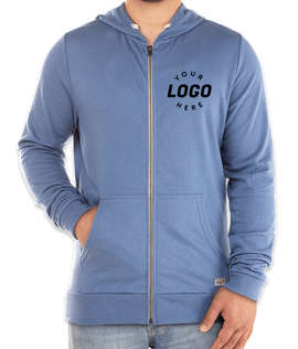 Marine Layer Afternoon Zip Hoodie - Color: Faded Navy