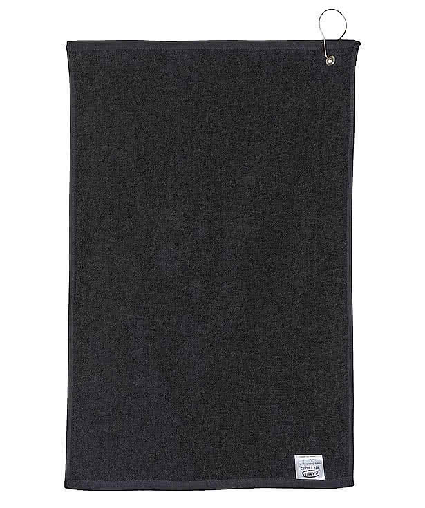 Carmel Grommeted 100% Cotton Velour Golf Towel