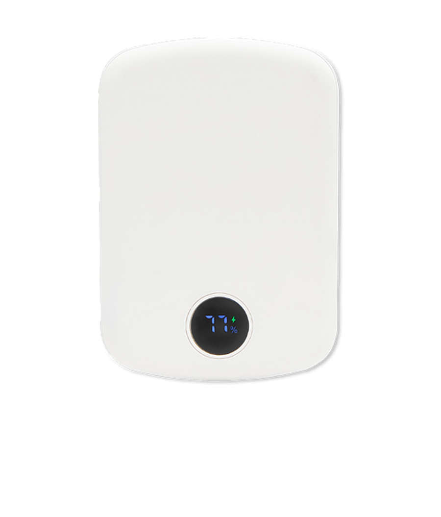Full Color Mag Max 5,000 mAh Portable Wireless Power Bank in White