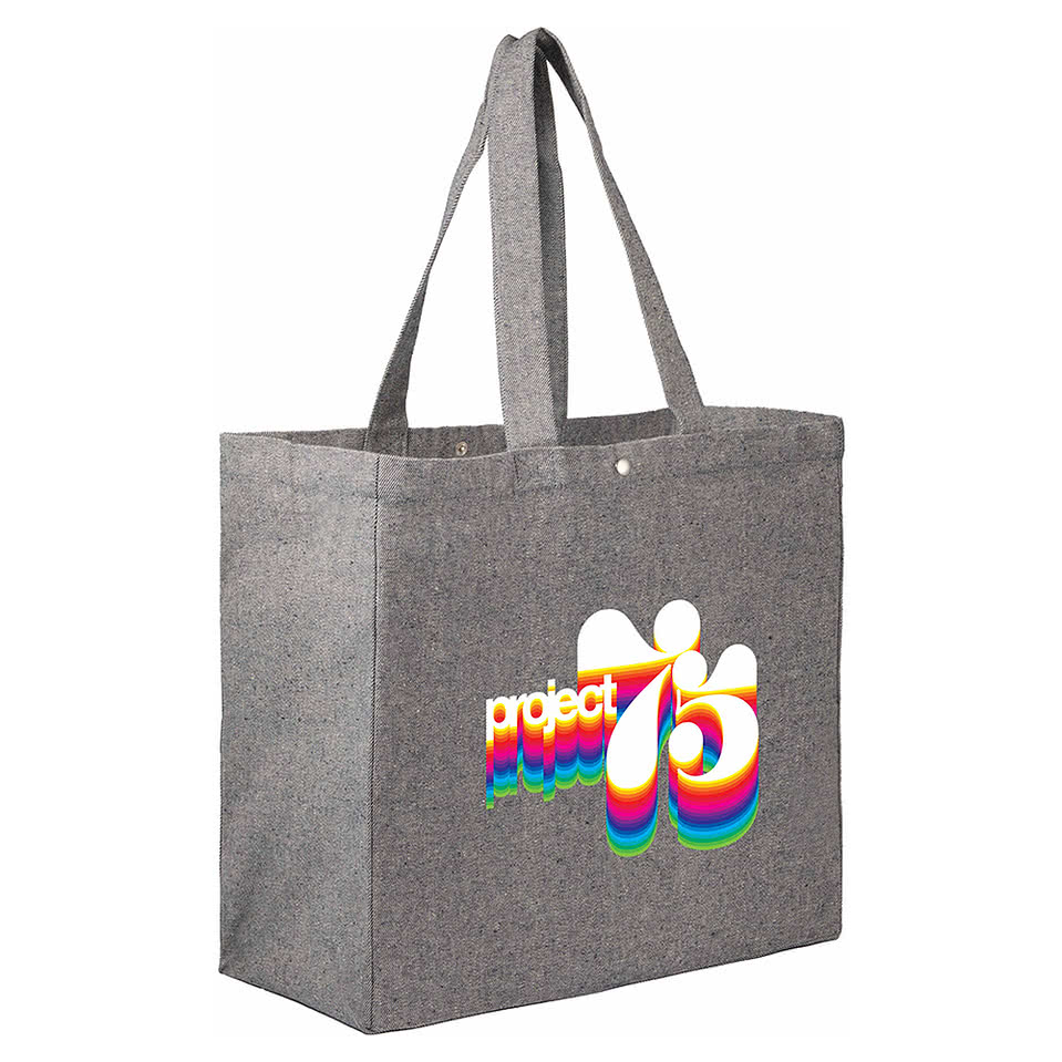 Full Color Eon Recycled Cotton Tote Bag