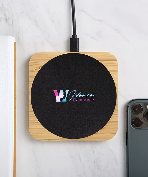 Full Color Bambright 15W Wireless Charging Pad