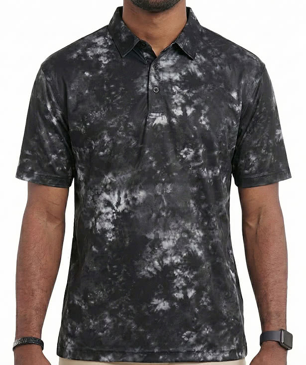 Burnside Recycled Tie-Dye Polo