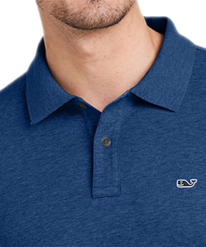 Vineyard Vines Edgartown Logo Pique Polo