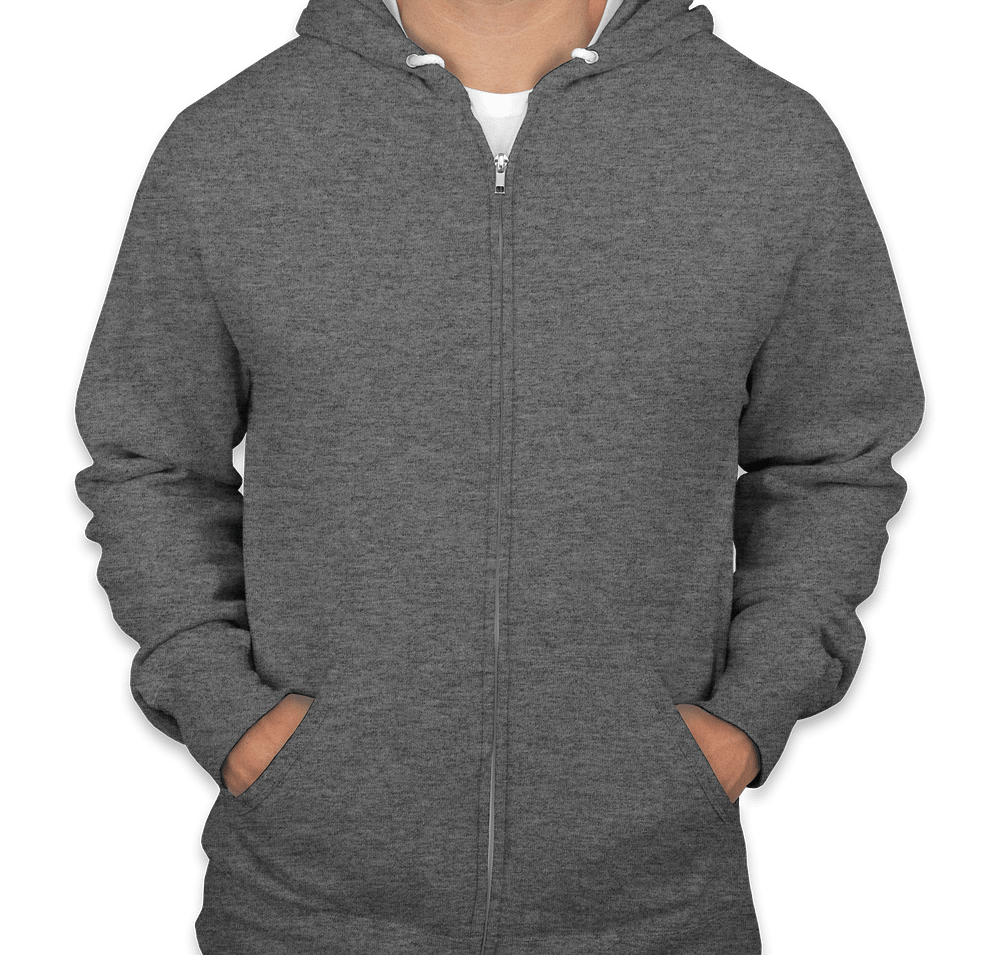 Independent Trading Lightweight Zip Hoodie-default