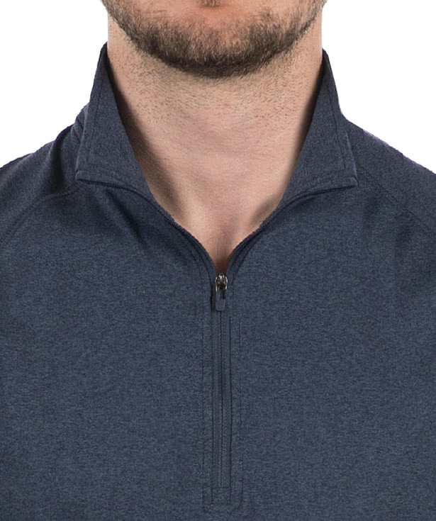 Burnside Dawn to Dusk Soft Jersey Quarter Zip Pullover