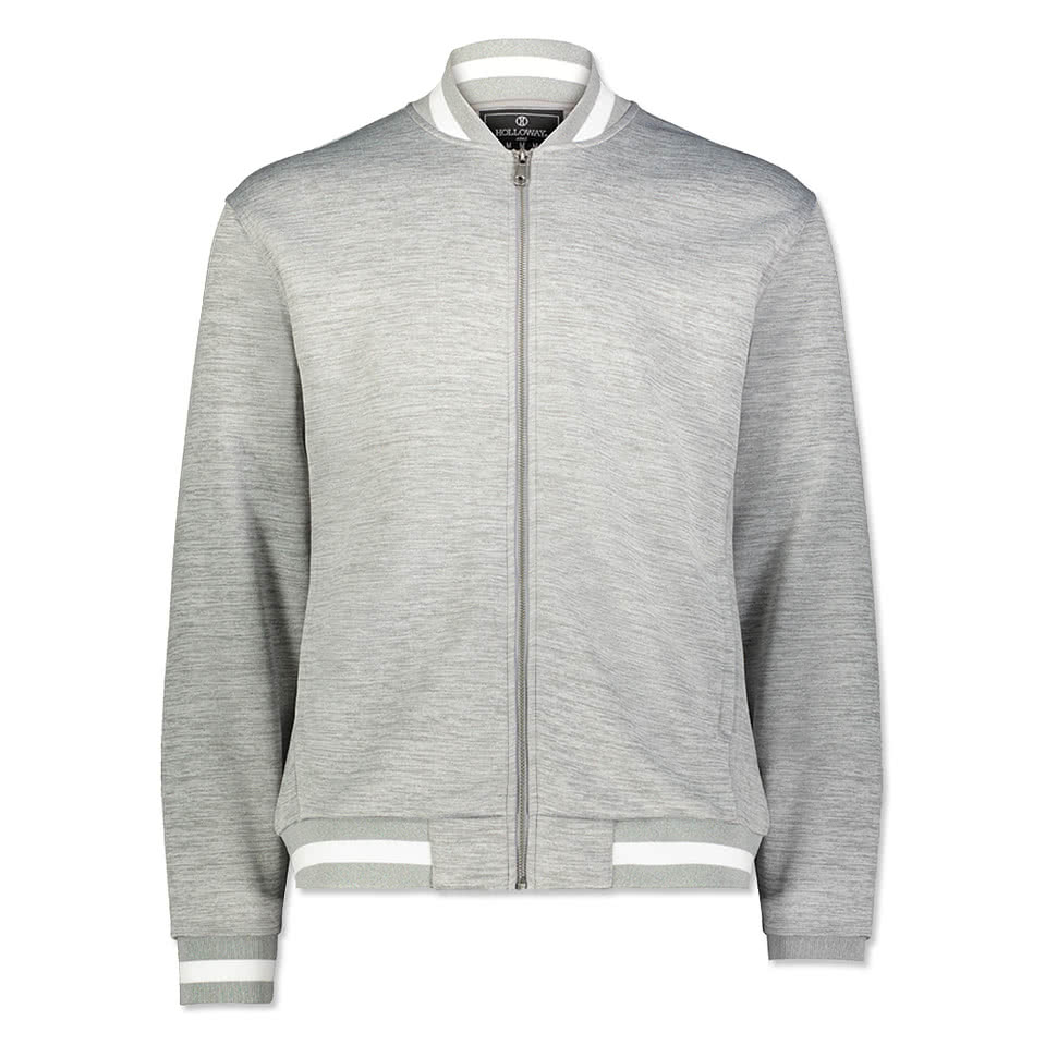 Holloway V-Street Striped Fleece Jacket
