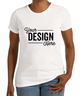 District Women's Tri-Blend T-shirt - Color: White