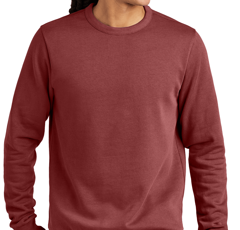 District Wash Garment Dyed Fleece Crewneck Sweatshirt-default