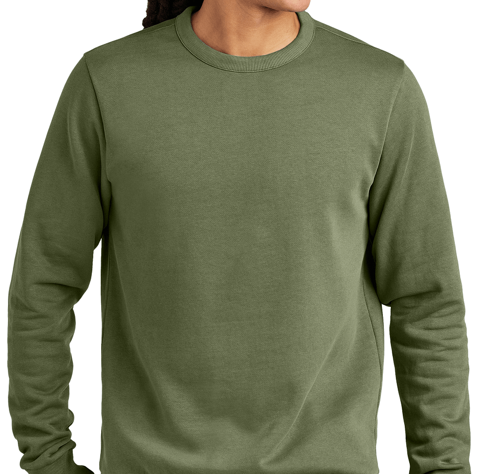 District Wash Garment Dyed Fleece Crewneck Sweatshirt-default