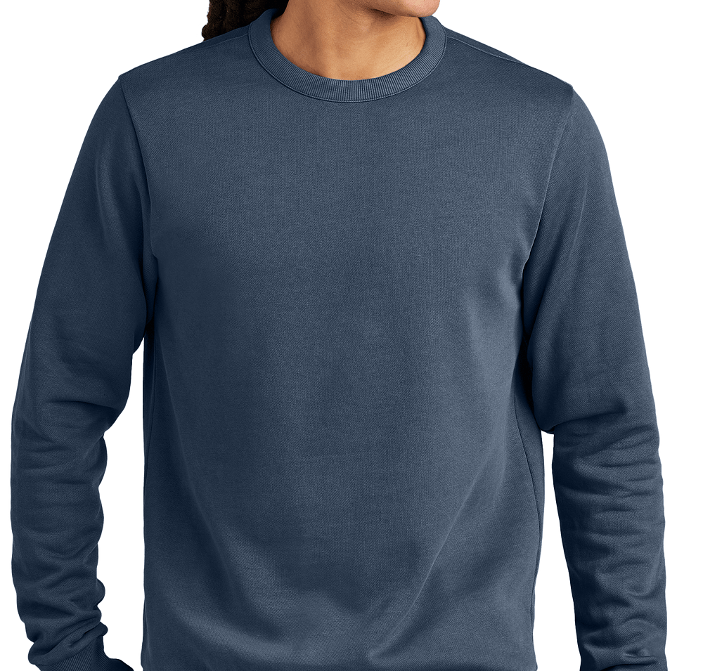District Wash Garment Dyed Fleece Crewneck Sweatshirt-default