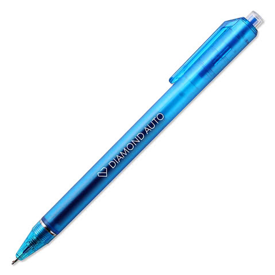 Flowriter Jumbo Barrel Gel Pen (blue ink) in Black