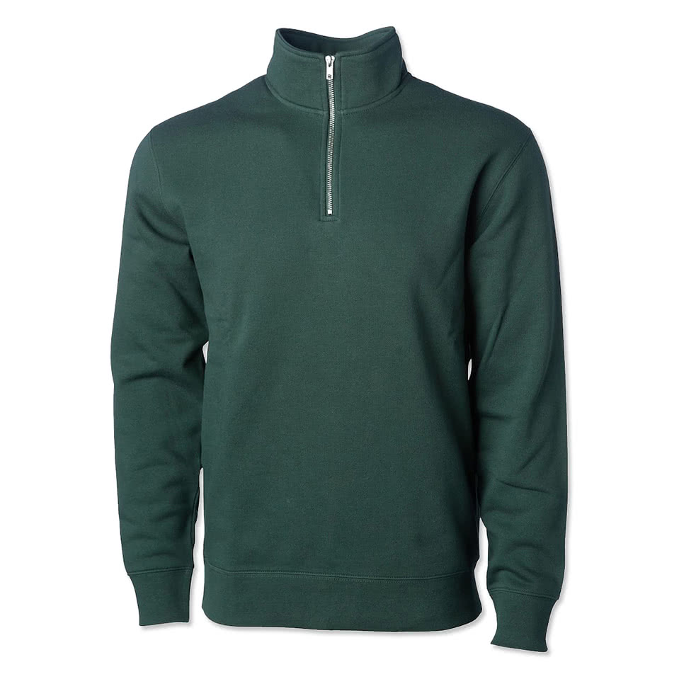 Independent Trading Midweight Quarter Zip Pullover