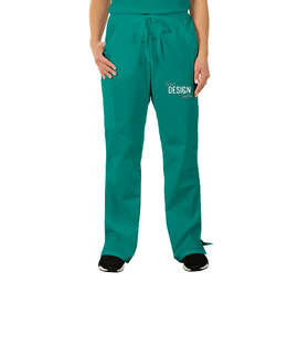 Dickies Women's Drawstring Scrub Pant - Color: Teal